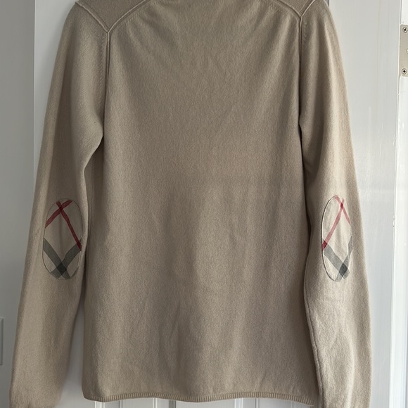 Burberry Cashmere Sweater with Nova Check patch❤️ - Picture 3 of 5